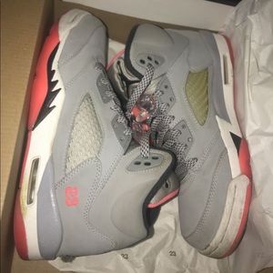 Jordan’s Retro 5’s.